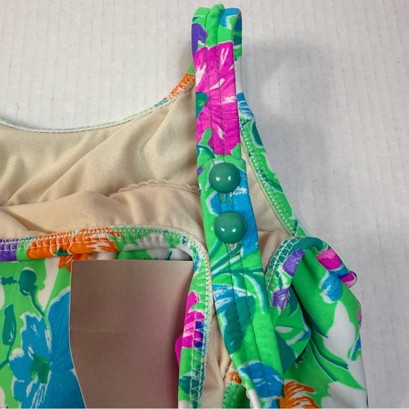 Orvis Blue Fitted Swim Top Size 14 - Picture 8 of 9